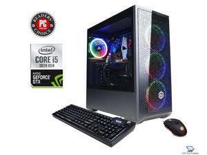 CyberpowerPC Gamer Xtreme VR Gaming Desktop, 10th Gen Intel Core i5-10400F Processor,8GB DDR4 RAM, 1TB SSD, 6GB NVIDIA GeForce GTX 1660 Super, Wifi, USB,HDMI, DisplayPort, Windows 10 Home 64-Bit CyberpowerPC Gamer Xtreme VR Gaming Desktop, 10th Gen Intel Core i5-10400F Processor,8GB DDR4 RAM, 1TB SSD, 6GB NVIDIA GeForce GTX 1660 Super, Wifi, USB,HDMI, DisplayPort, Windows 10 Home 64-Bit