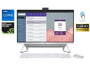 Dell Inspiron 7700 27" Inch Full HD TouchScreen All-In-One PC,11th Gen Intel Core i7-1165G7 Processor,16GB DDR4,512GB SSD Plus 1TB HDD, 2GB NVIDIA GeForce MX330,Wifi-AX, Bluetooth,HDMI,Windows 10 Pro