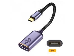 CY USB4 USB-C Type-C Source to Displayport DP Female Cable Display 8K 60HZ UHD 4K Monitor Displays