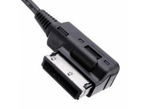 Cablecc Media In AMI MDI to Stereo 35mm Audio  iPhone 6  Plus Aux Adapter Cable For Car VW AUDI 2014 A4 A6 Q5 Q7