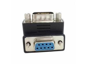 CHENYANG DSUB RS232 9PIN MALE TO FEMALE DOWN RIGHT ANGLED 90 DEGREE EXTENSION ADAPTER CHENYANG DSUB RS232 9PIN MALE TO FEMALE DOWN RIGHT ANGLED 90 DEGREE EXTENSION ADAPTER