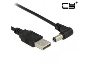 CHENYANG USB 2.0 A Type Male to Right Angled 90 Degree 5.5 x 2.1mm DC 5V Power Plug Barrel Connector Charge Cable 80cm CHENYANG USB 2.0 A Type Male to Right Angled 90 Degree 5.5 x 2.1mm DC 5V Power Plug Barrel Connector Charge Cable 80cm
