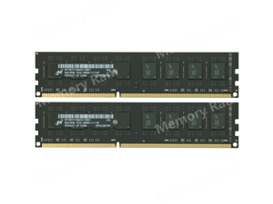 Micron 16GB(2X8GB)PC3L-12800U DDR3-1600MHZ 1.35V 240pin DIMM Desktop Memory RAM