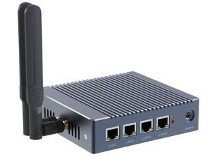 Fanles Mini PC Intel Celeron N2940, up to 2.25Ghz, pfSense, Small desktop Computer with 4 LAN,HD-MI VAG Dual Display, USB3.0, Wi-Fi, Wake-on-LAN, Auto Power On, PXE Boot, 8GB RAM 128GB mSATA SSD Fanles Mini PC Intel Celeron N2940, up to 2.25Ghz, pfSense, Small desktop Computer with 4 LAN,HD-MI VAG Dual Display, USB3.0, Wi-Fi, Wake-on-LAN, Auto Power On, PXE Boot, 8GB RAM 128GB mSATA SSD