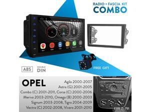 Vauxhall Agila 2000-2014 Kenwood Auto Stereo Cd MP3 USB AUX-IN BLACK Facia Kit