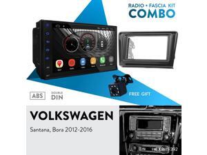 UGAR EX10 7" Android 10.0 DSP Car Stereo Radio Plus 11-392 Fascia Kit Compatible with Volkswagen Santana, Bora 2012-2016 UGAR EX10 7" Android 10.0 DSP Car Stereo Radio Plus 11-392 Fascia Kit Compatible with Volkswagen Santana, Bora 2012-2016