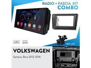 UGAR EX6 7" Android 6.0 Car Stereo Radio Plus 11-392 Fascia Kit Compatible with Volkswagen Santana, Bora 2012-2016 UGAR EX6 7" Android 6.0 Car Stereo Radio Plus 11-392 Fascia Kit Compatible with Volkswagen Santana, Bora 2012-2016
