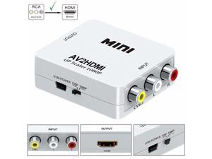 RCA AV to HDMI Converter Adapter Composite AV2HDMI Converter 1080P HDTV RCA AV to HDMI Converter Adapter Composite AV2HDMI Converter 1080P HDTV