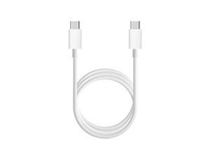 USB Type C Cable, YXwin Male Type-C to Type-C Data Sync & Charger Cord Connector Cable - 6.5 ft/White