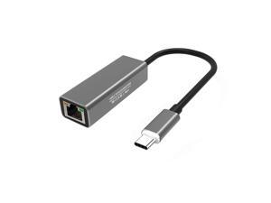 YXwin USB C to Gigabit Ethernet Adapter, 1000M RJ45 LAN Network Adapter Compatible MacBook Pro (Thunderbolt 3), 2018 2019 iPad Pro & Mac Air, Surface Book 2/Go, Chromebook 13/15, More (Space Gray) YXwin USB C to Gigabit Ethernet Adapter, 1000M RJ45 LAN Network Adapter Compatible MacBook Pro (Thunderbolt 3), 2018 2019 iPad Pro & Mac Air, Surface Book 2/Go, Chromebook 13/15, More (Space Gray)