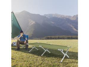 Folding Portable Camping Bed Military Sleeping Hiking Camping Guest Travel Cot Folding Portable Camping Bed Military Sleeping Hiking Camping Guest Travel Cot