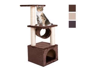 Deluxe 36" Cat Tree Condo Play Toy Scratch Post Cat Pet Tree Furniture Deluxe 36" Cat Tree Condo Play Toy Scratch Post Cat Pet Tree Furniture