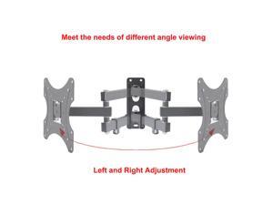 Full Motion TV Wall Mount Bracket Tilt Swivel LCD LED 13 22 24 26 27 32 37 40 42