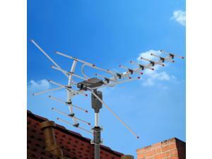 150Mile Outdoor TV Antenna Motorized Amplified HDTV 1080P 4K 22dB 360??Rotation 150Mile Outdoor TV Antenna Motorized Amplified HDTV 1080P 4K 22dB 360??Rotation