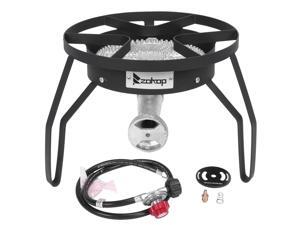 200,000 BTU Outdoor Stove Propane Burner Cooking Gas Portable Cooker BBQ Grill 200,000 BTU Outdoor Stove Propane Burner Cooking Gas Portable Cooker BBQ Grill