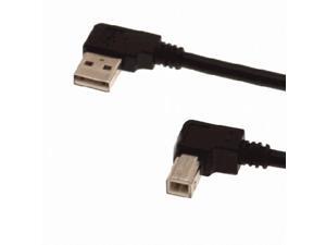 2pcs Left Angled 90 degree USB 2.0 A Male to B Male Printer Scanner cable 50cm 2pcs Left Angled 90 degree USB 2.0 A Male to B Male Printer Scanner cable 50cm