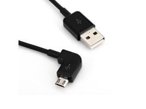Left angled 90 degree Micro USB Male to USB Data Charge Cable for Phone Black 1m Left angled 90 degree Micro USB Male to USB Data Charge Cable for Phone Black 1m
