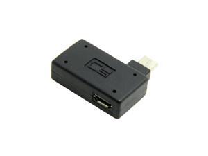 2pcs 90 D Right Angled Micro USB 2.0 OTG Host Adapter with USB Power for Samsung 2pcs 90 D Right Angled Micro USB 2.0 OTG Host Adapter with USB Power for Samsung