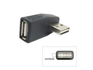 USB 2.0 A type Male to Female Extension Adapter Left & Right Angled 90 Degree USB 2.0 A type Male to Female Extension Adapter Left & Right Angled 90 Degree