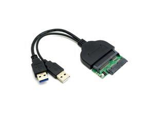 1set USB 3.0 to SATA 22Pin & SATA to Micro SATA Adapter for Hard Disk Driver 1set USB 3.0 to SATA 22Pin & SATA to Micro SATA Adapter for Hard Disk Driver