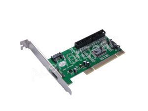3 Port SATA +1 IDE PCI Controller RAID Card Adapter w/SATA cable 3 Port SATA +1 IDE PCI Controller RAID Card Adapter w/SATA cable