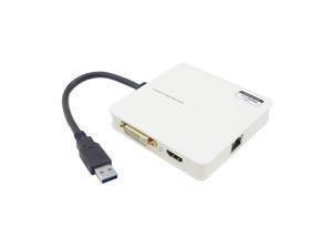 USB 3.0 to LAN RJ45 Gigabit & DVI HDMI HDTV External Graphics Card Adapter USB 3.0 to LAN RJ45 Gigabit & DVI HDMI HDTV External Graphics Card Adapter