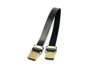 FPV HDMI Type A Male to HDMI Male HDTV FPC Flat Cable 20cm for Multicopter FPV HDMI Type A Male to HDMI Male HDTV FPC Flat Cable 20cm for Multicopter