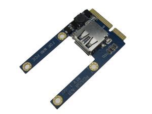 Mini PCIe to 1 ports USB adapter laptop Mini ITX Mini PCI Express to USB2.0 Card Mini PCIe to 1 ports USB adapter laptop Mini ITX Mini PCI Express to USB2.0 Card