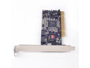 4x SATA 1.0 PCI Adapter Card Chip Silicon SIL3114 4x SATA 1.0 PCI Adapter Card Chip Silicon SIL3114