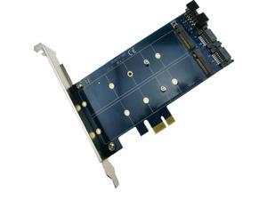 2 ports SATA 7Pin to NGFF M.2 Key B Adapter Card 2 ports SATA 7Pin to NGFF M.2 Key B Adapter Card