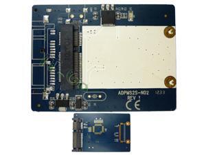 mSATA to 22pin SATA Adapter Card mSATA to 22pin SATA Adapter Card
