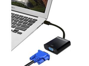 Thunderbolt Mini DisplayPort DP to VGA Female AV Adapter for Mac Macbook Pro Thunderbolt Mini DisplayPort DP to VGA Female AV Adapter for Mac Macbook Pro