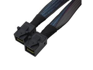 Mini SAS HD SFF-8643 To SFF-8643, mit Sideband,0.5M Mini SAS HD SFF-8643 To SFF-8643, mit Sideband,0.5M