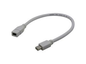 Mini Display Port Mini DP Male to Mini DisplayPort Female Extension Cable 30CM Mini Display Port Mini DP Male to Mini DisplayPort Female Extension Cable 30CM