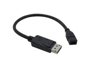 DisplayPort male to Mini DP DisplayPort Female cable Adapter 30cm DisplayPort male to Mini DP DisplayPort Female cable Adapter 30cm