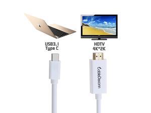 CableDeconn USB 3.1 Type C to HDMI 4K HDTV Adapter Cable for Laptop 1.8m CableDeconn USB 3.1 Type C to HDMI 4K HDTV Adapter Cable for Laptop 1.8m
