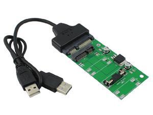 1.8"SSD mSATA to SATA adapter card 7+15pin + SATA to USB2.0 cable 1.8"SSD mSATA to SATA adapter card 7+15pin + SATA to USB2.0 cable