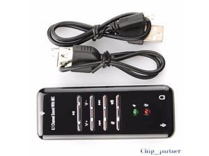 MIC Sound Xear 8.1 External HIFI Sound Card USB Sound Card Built - in Microphone MIC Sound Xear 8.1 External HIFI Sound Card USB Sound Card Built - in Microphone