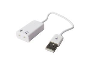 USB External Virtual 7.1 Channel Audio 3D Sound Card Adapter With Cable USB External Virtual 7.1 Channel Audio 3D Sound Card Adapter With Cable