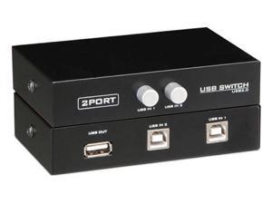2 Ports USB 2.0 Sharing Switch Switcher Adapter Box For PC Scanner Printer 2 Ports USB 2.0 Sharing Switch Switcher Adapter Box For PC Scanner Printer