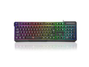Motospeed K70 Rainbow Illuminated Backlight Usb Wired PC Gaming Backlit Keyboard Motospeed K70 Rainbow Illuminated Backlight Usb Wired PC Gaming Backlit Keyboard