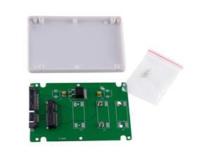 mSATA to 2.5" SATA SSD Enclosure Adapter Case 7mm Slim Solid State Drive mSATA to 2.5" SATA SSD Enclosure Adapter Case 7mm Slim Solid State Drive