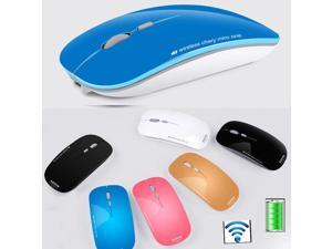 2.4GHz AZZOR N5 Rechargeable Wireless Mini Silent Slim Mouse for Apple Laptop PC 2.4GHz AZZOR N5 Rechargeable Wireless Mini Silent Slim Mouse for Apple Laptop PC
