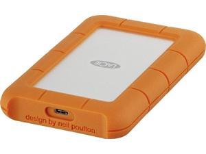 LaCie Rugged USB-C and USB 3.0 2TB Portable Hard Drive - STFR2000800 LaCie Rugged USB-C and USB 3.0 2TB Portable Hard Drive - STFR2000800