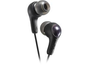 JVC HA-FX7 Gummy Plus In-Ear Headphone without Mic - Black - HAFX7B