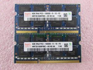 Hynix 8GB 2 x 4GB PC3-10600S DDR3 1333 SODIMM Laptop Memory Kit Lenovo 55Y3717