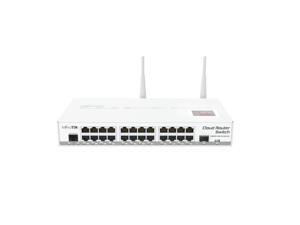 Mikrotik CRS125-24G-1S-2HnD-IN, Cloud Router Gigabit Switch, Fully manageable Layer 3, 24x 10/100/1000, 1000mW Wireless Mikrotik CRS125-24G-1S-2HnD-IN, Cloud Router Gigabit Switch, Fully manageable Layer 3, 24x 10/100/1000, 1000mW Wireless