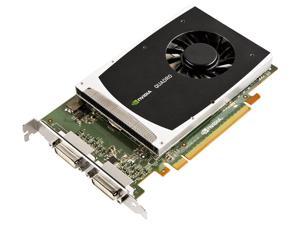 NVIDIA Quadro 2000D by PNY 1GB GDDR5 PCI Express Gen 2 x16 Dual DVI-I DL OpenGL, DirectX, CUDA, and OpenCL Profesional Graphics Board, VCQ2000D-PB