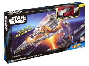 Hot Wheels Star Wars Carships Double Jump Star Destroyer Battle Playset