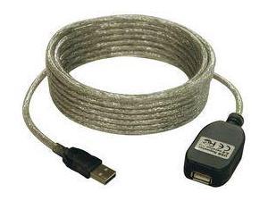 USB 2.0 USB Type A Receptacle L-COM U2A00007-36I USB Cable 36 inch Grey USB Type A Plug 914.4 mm 